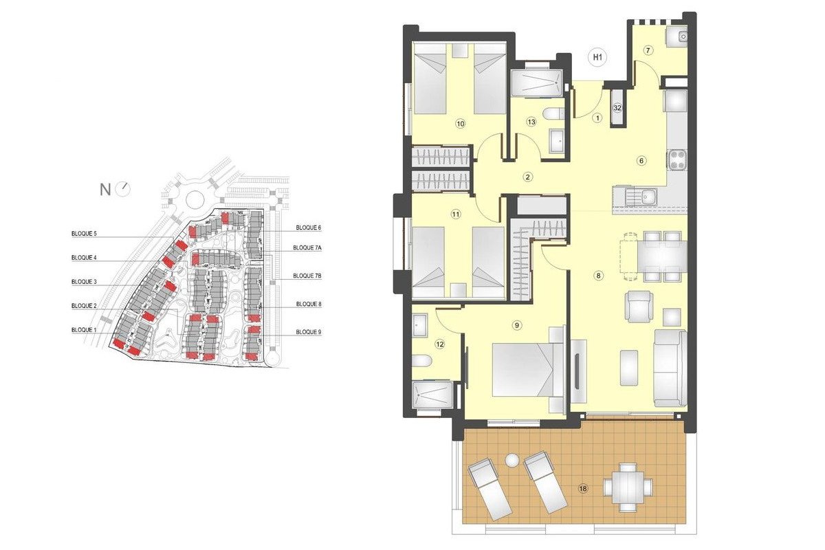 1 Bedroom Apartment | San Juan de los Terreros — 6